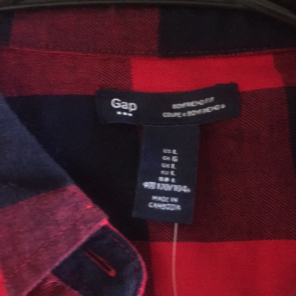 Flannel brand new from Gap